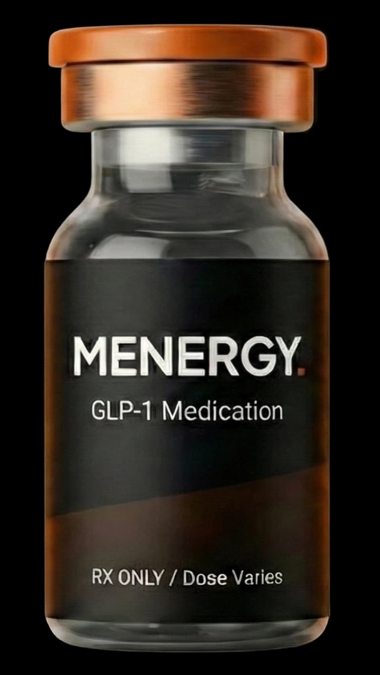 Menergy GLP-1 medication vial